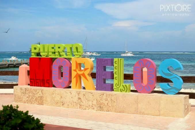 Room With Terrace Puerto Morelos Exterior foto